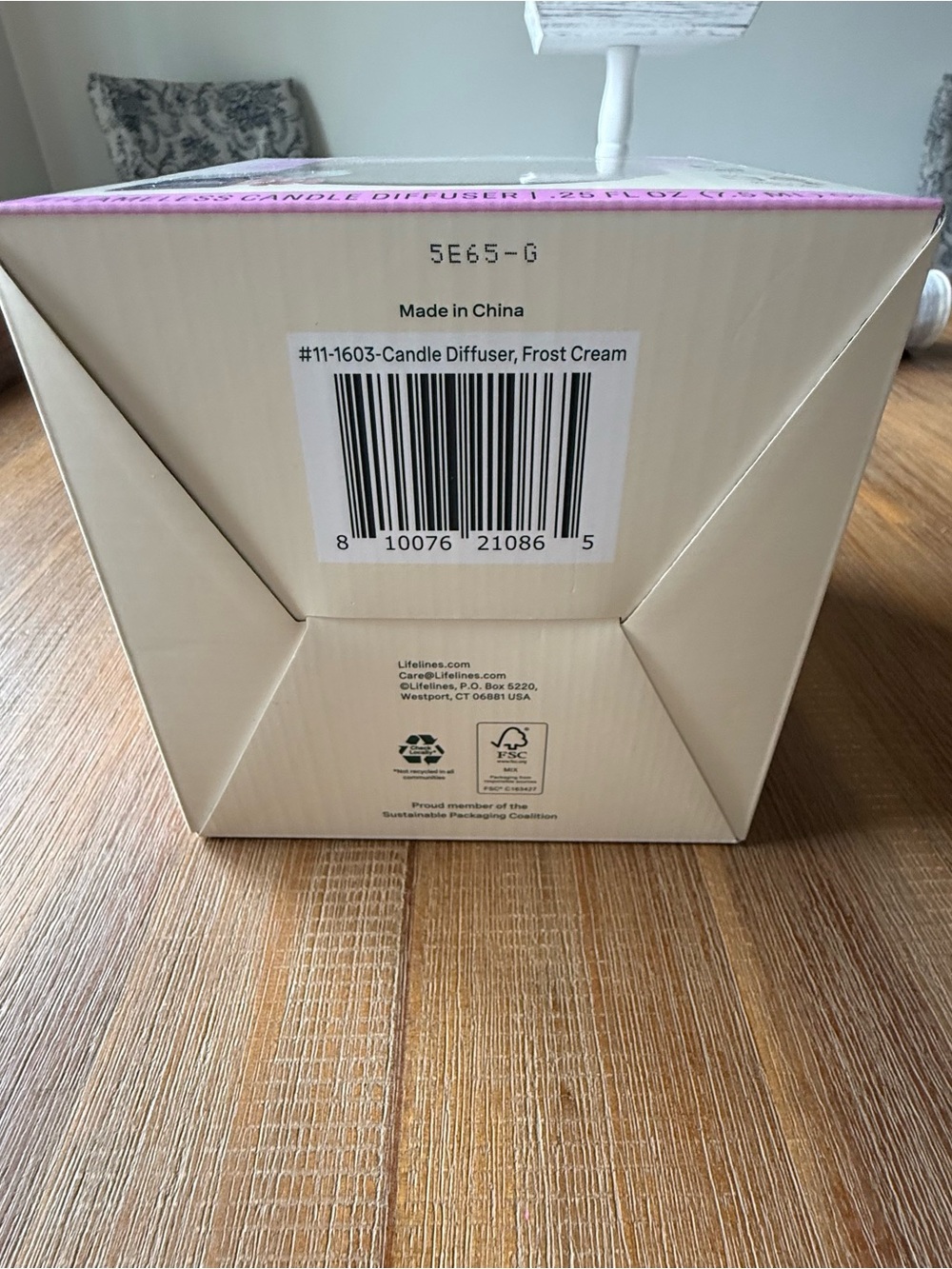 Lifelines Flameless Candle Diffuser New In Box - Picture 4 of 7